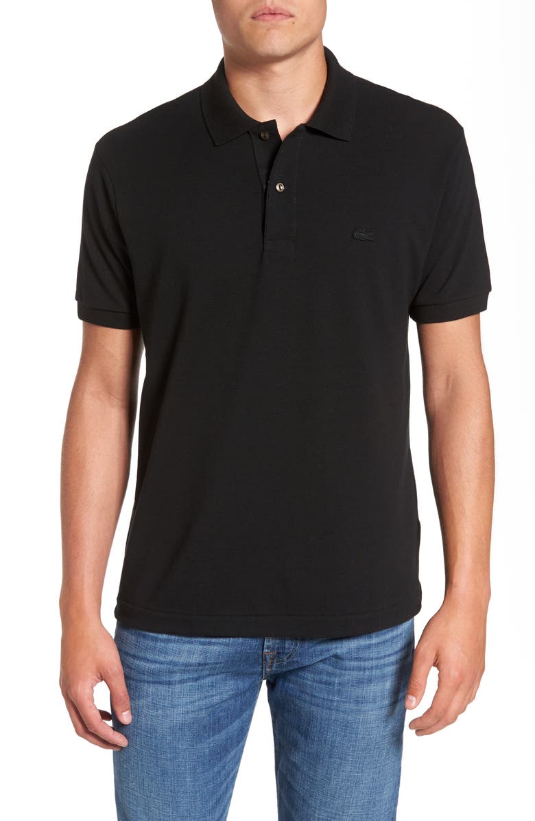 Lacoste Piqué Polo with Tonal Croc, Main, color,