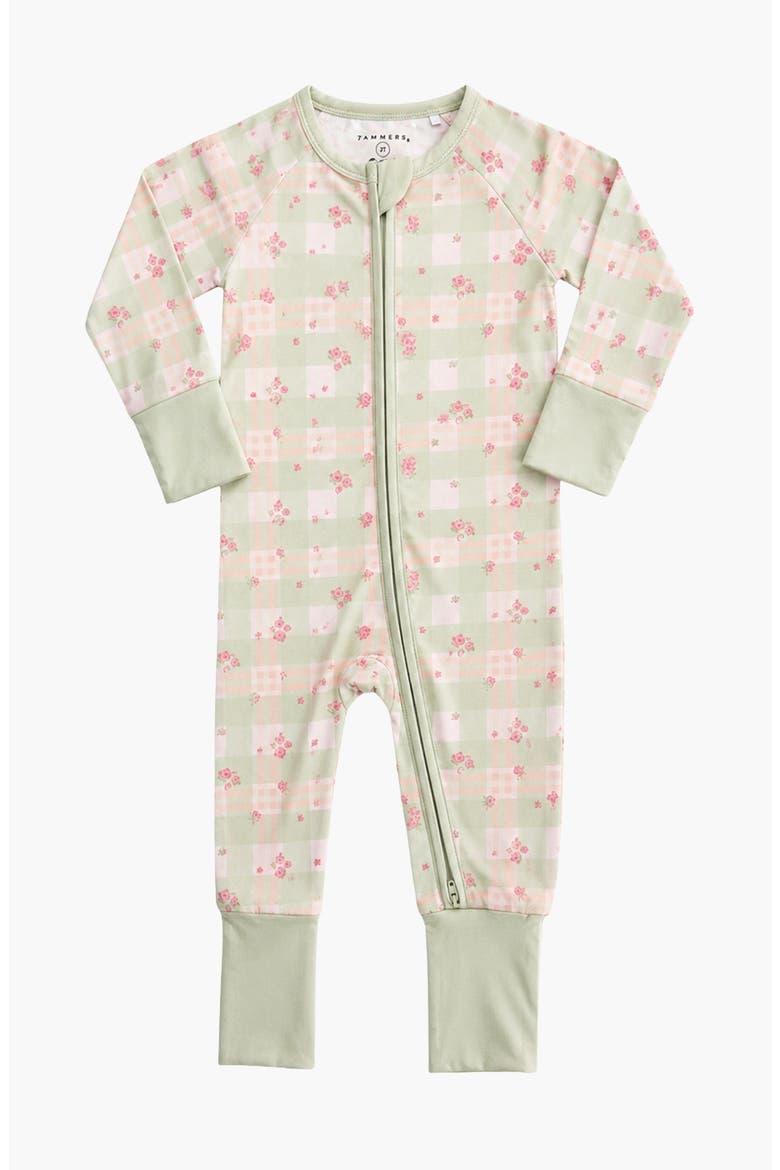 Sophie Zipper Romper, Main, color, Floral