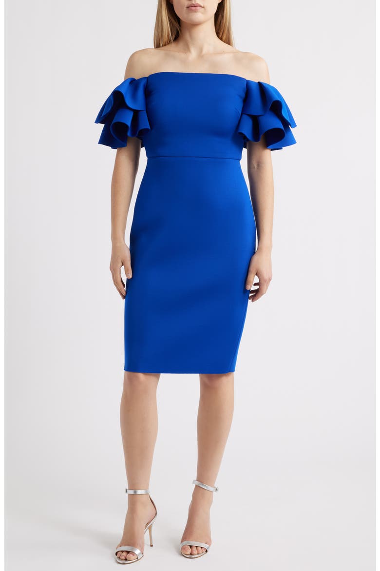 shoulder pad cocktail dress Women's Shape Black Pleated Shoulder Pad Mini Dress