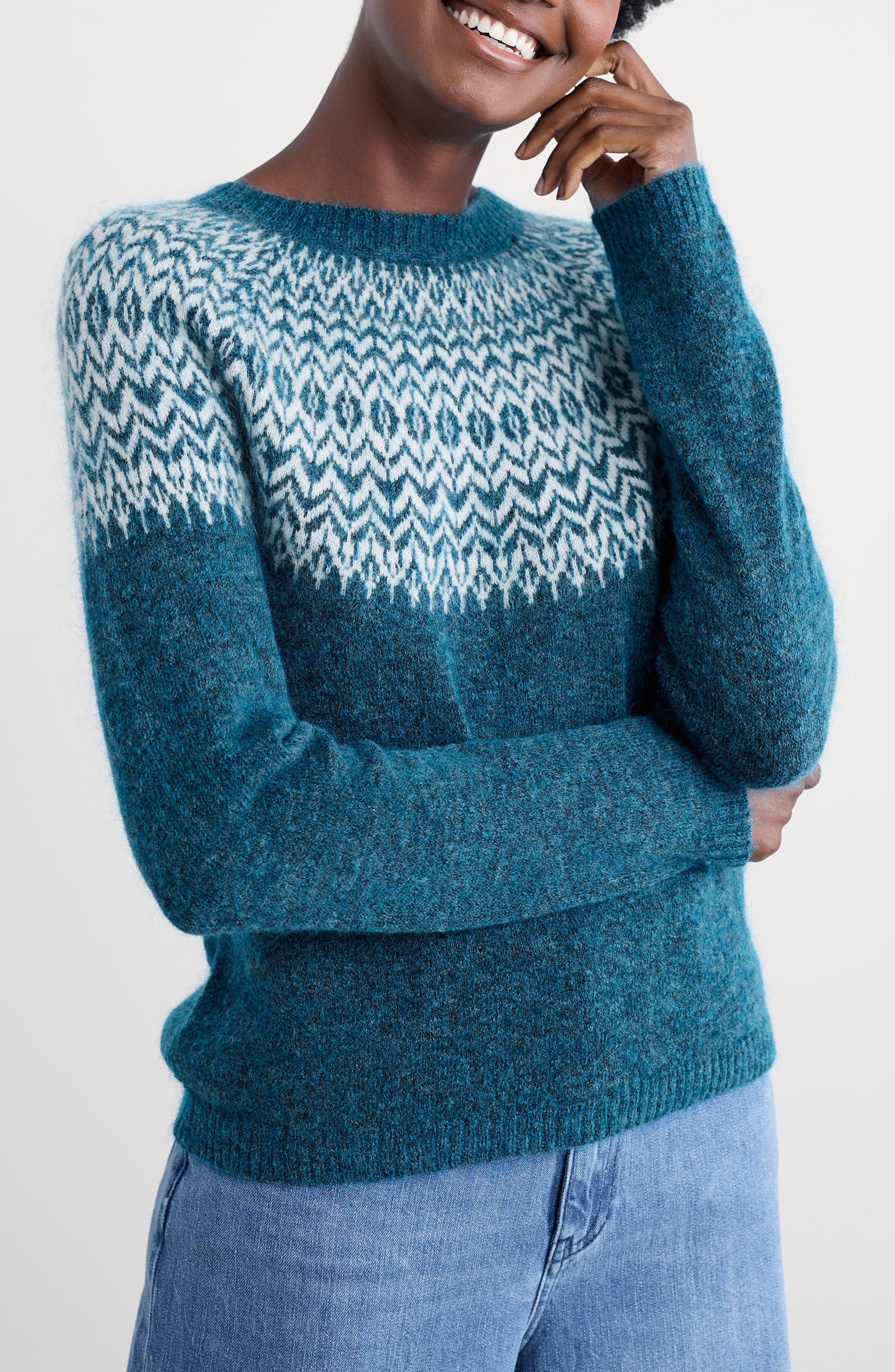 selected KNIT HELLEBORE SHORE LIMESTONE