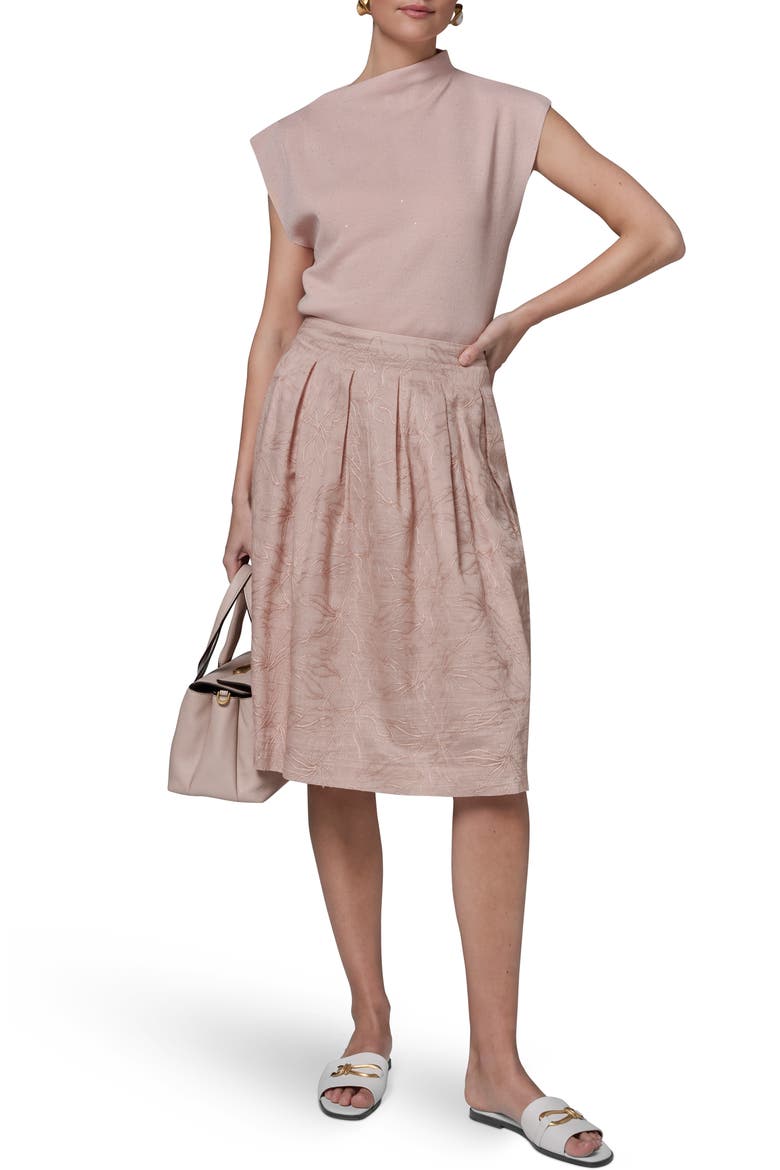 Embroidered Skirt, Alternate, color, SNOW PETAL