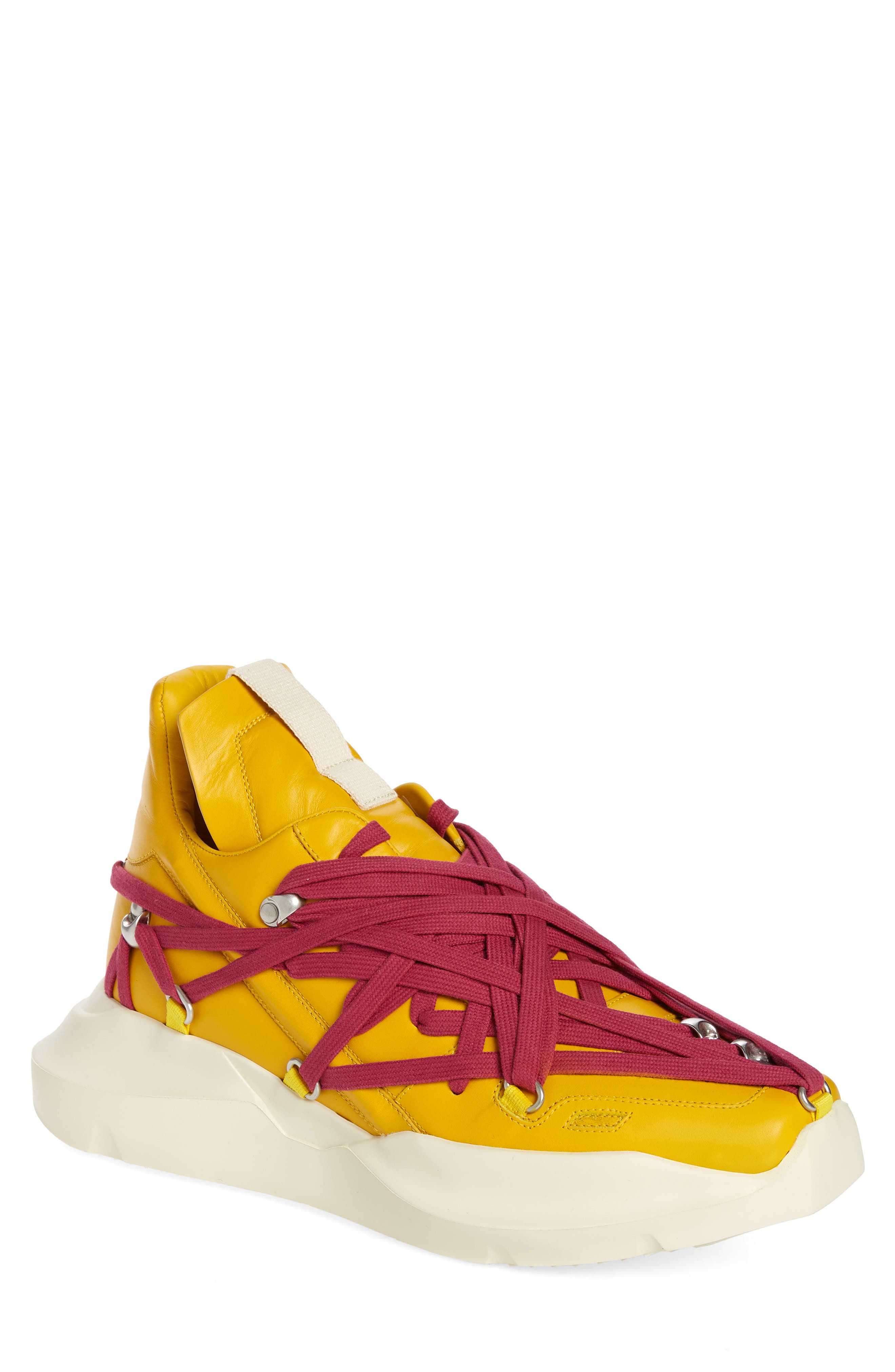 Rick Owens Megalace Running Shoe, Main, color, 