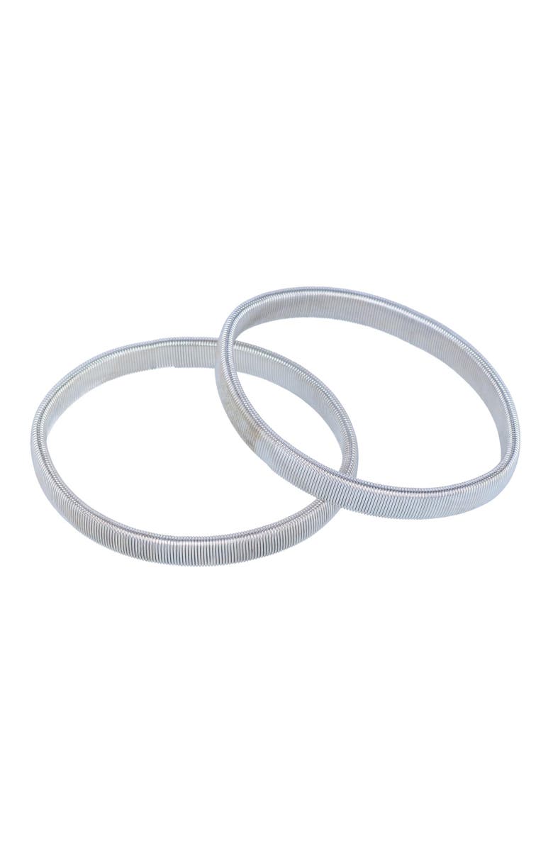 Trafalgar New Castle Metal Anti-Slip Stretch Shirt Sleeve Garters, Alternate, color, 