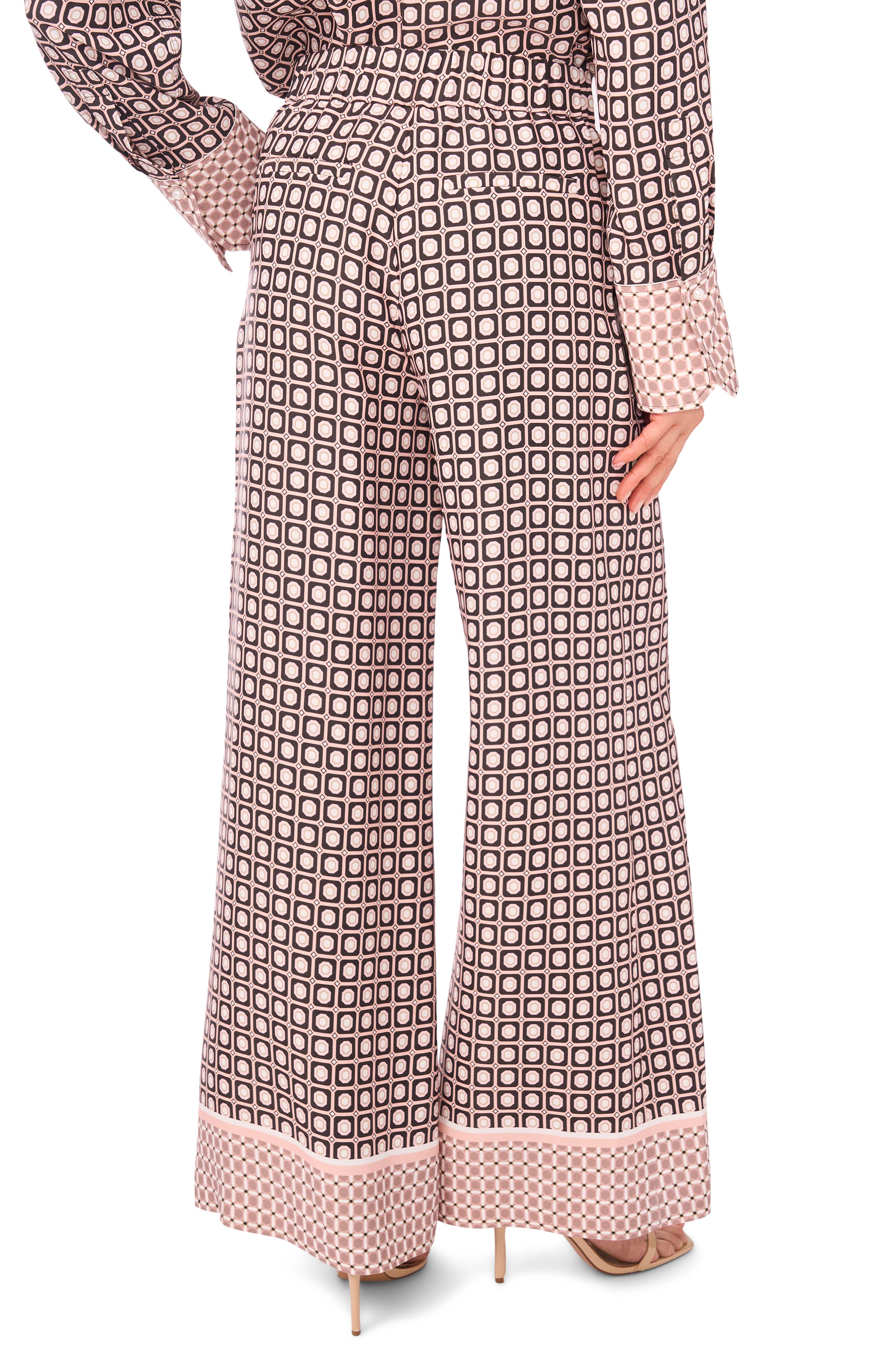 Maya Geo Print Wide Leg Pants - image 2