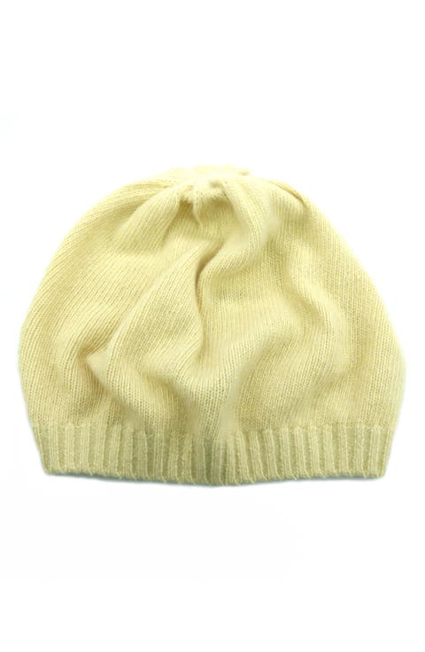 Solid Cashmere Beret