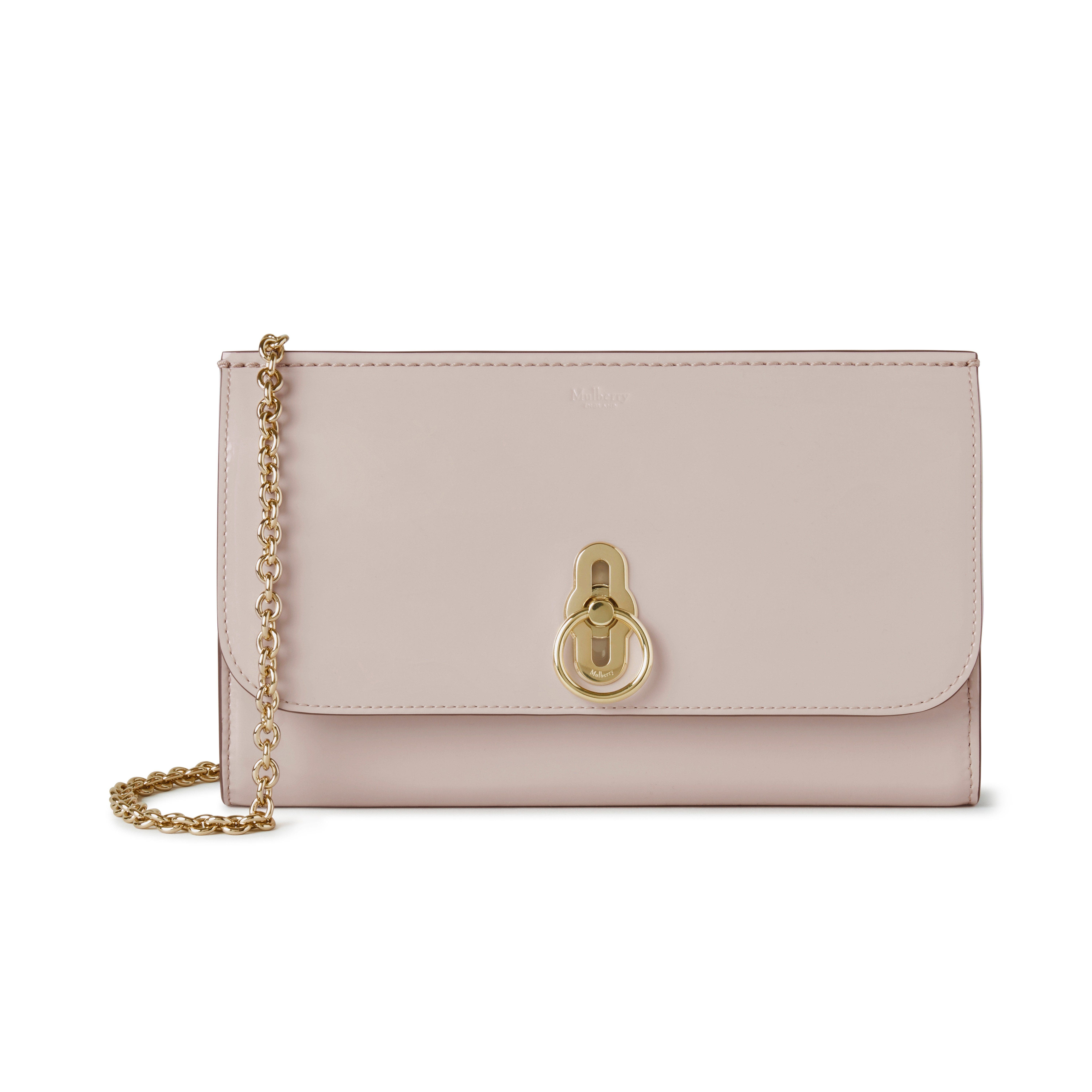 Mulberry Amberley Clutch Patent, Main, color, 