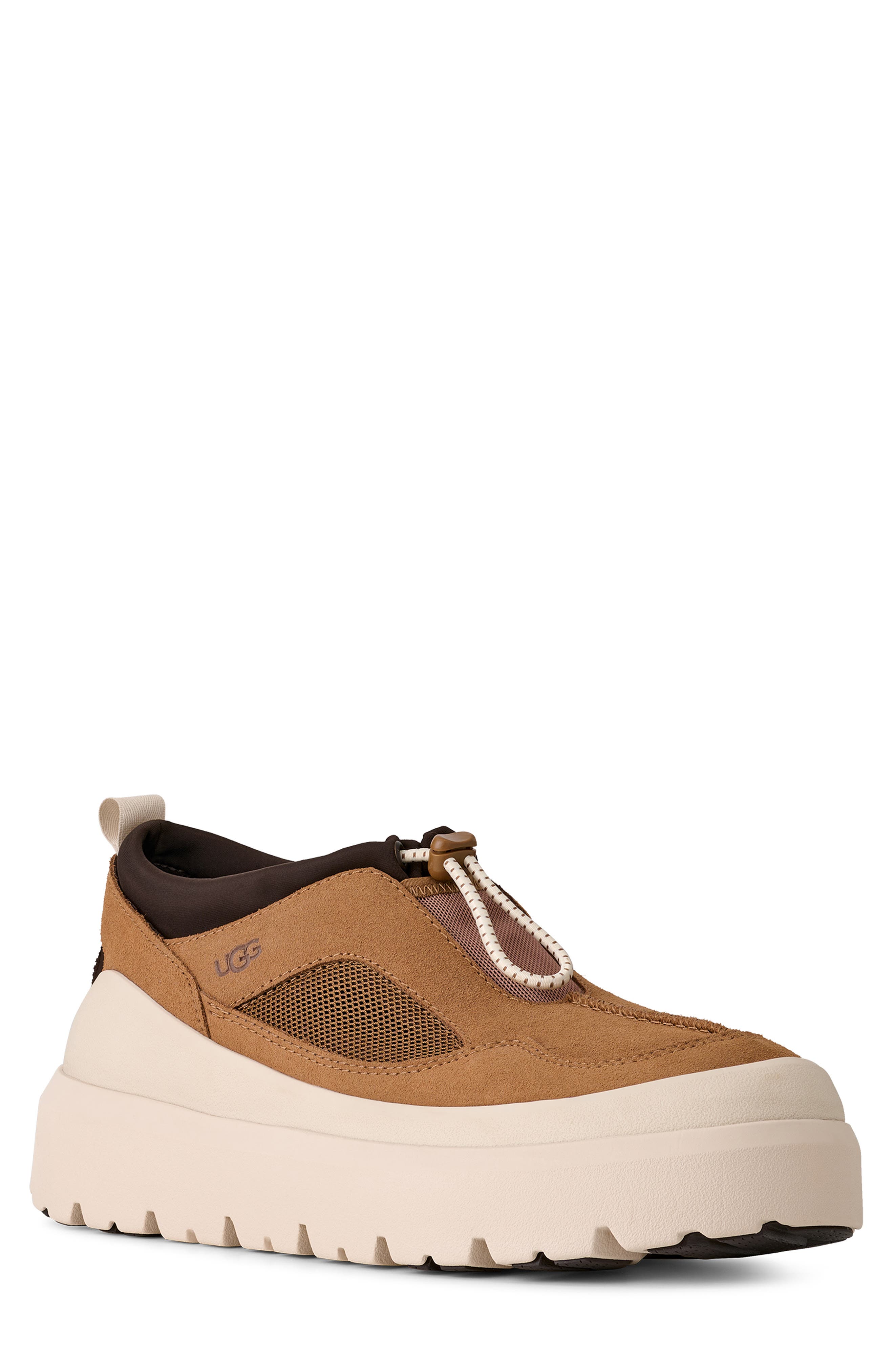 UGG<sup>®</sup> Heritage Utility Axoid Shoe, Main, color, Chestnut / Jasmine