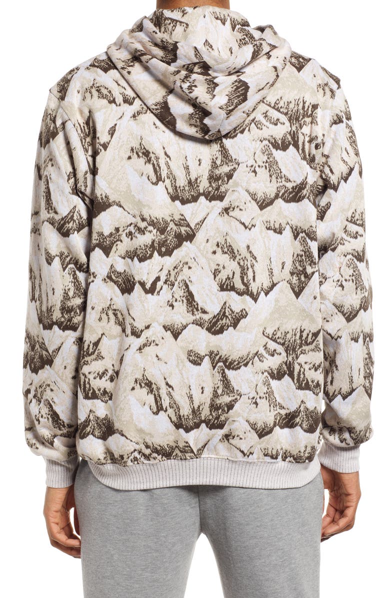 Twenty Men's Mountain Hyper Reality Knit Hoodie, Alternate, color,