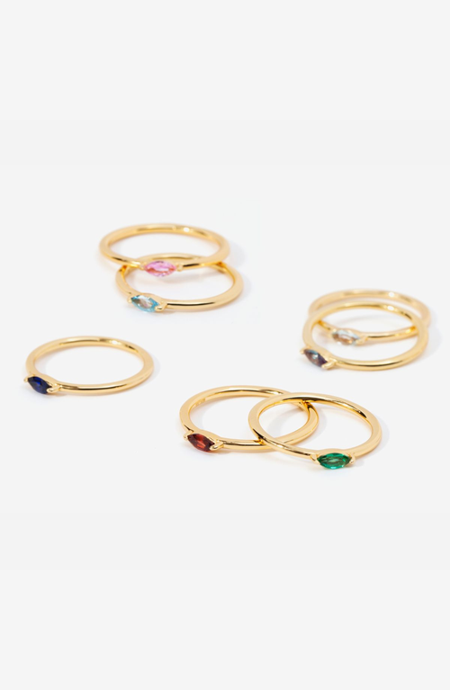 Little Sky Stone Marquise Birthstone Ring