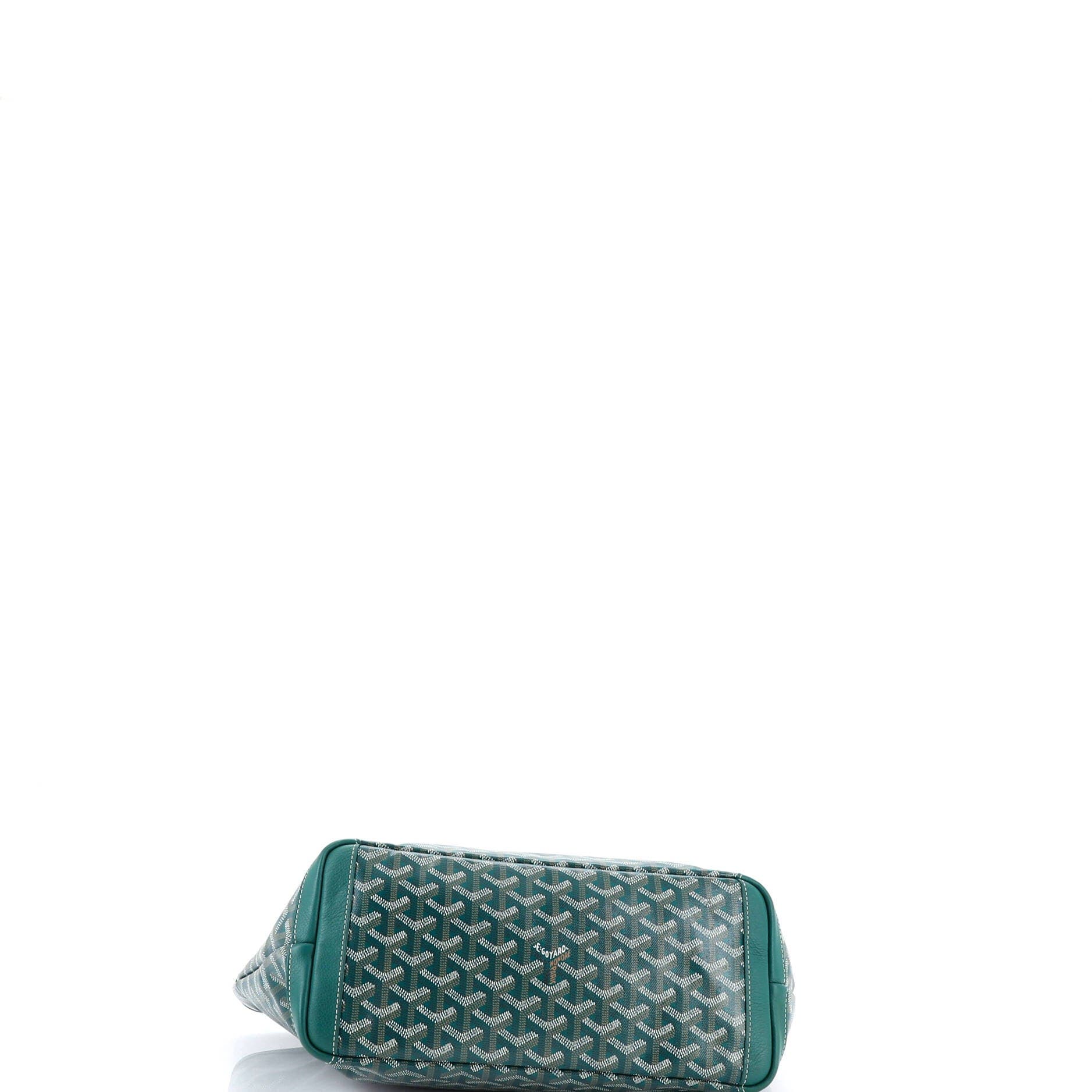 Pre-Owned Goyard Artois Tote Coated Canvas PM, Alternate, color, Green