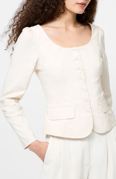 Inga 2-Pocket Button-Up Shirt