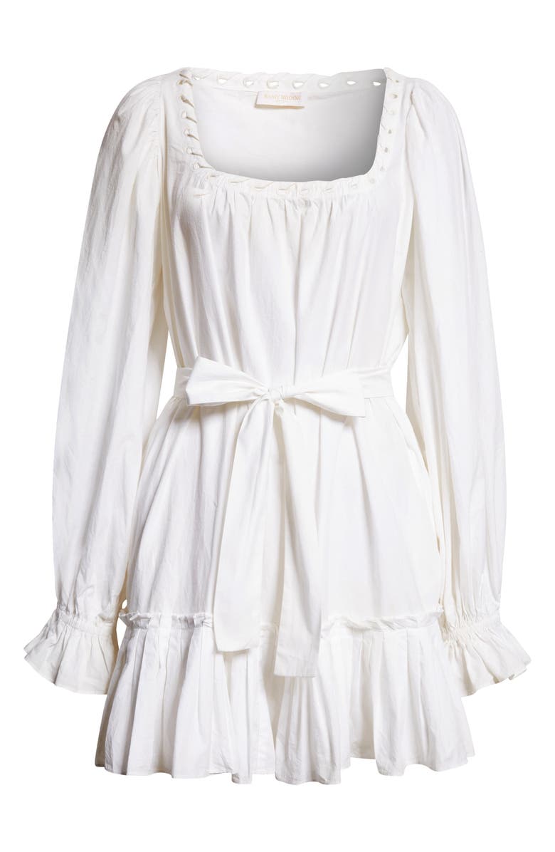 Ramy Brook Kayleigh Long Sleeve Cotton Minidress, Alternate, color,