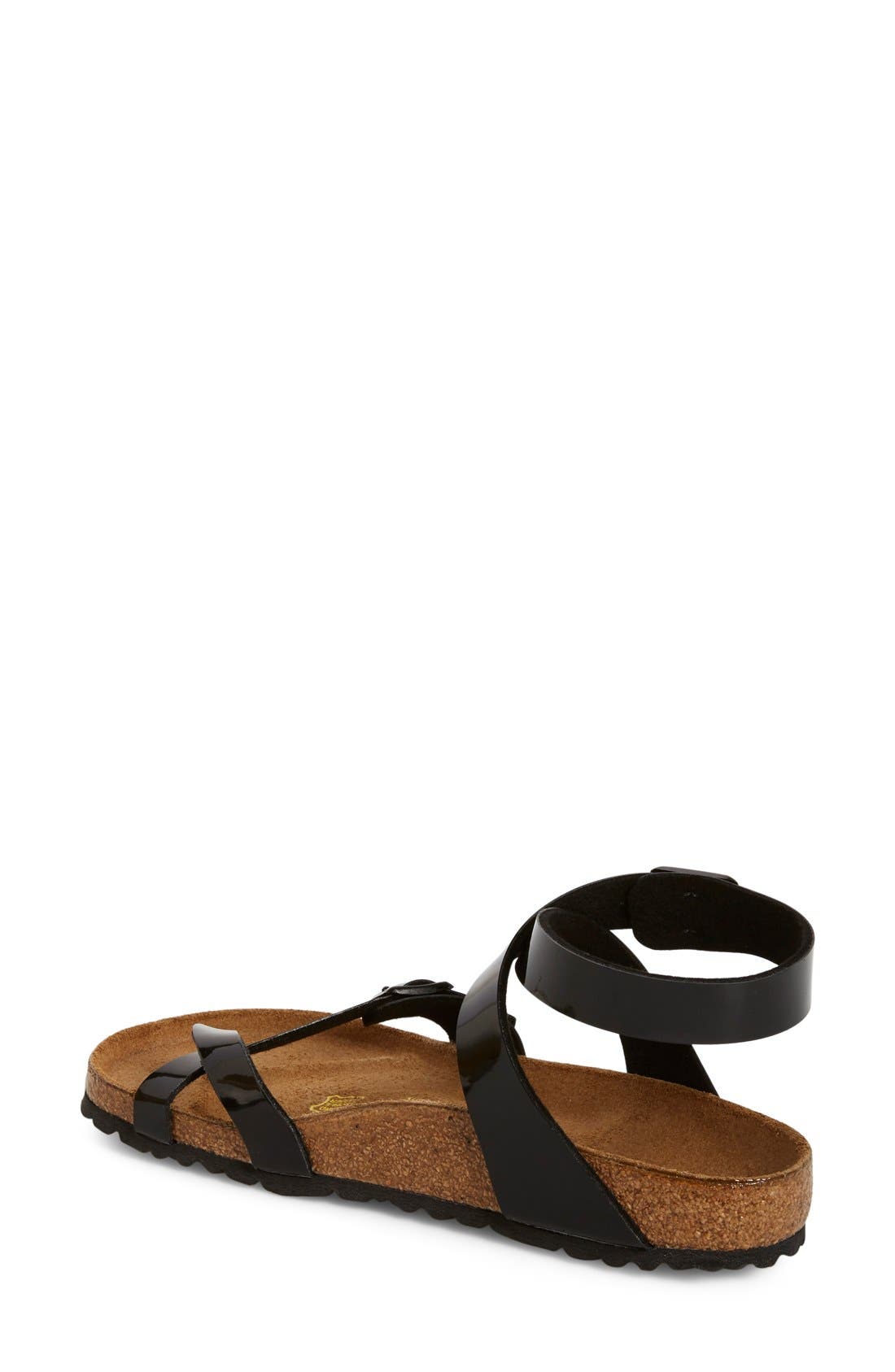 Birkenstock 'Yara' Birko-Flor<sup>™</sup> Ankle Strap Sandal, Alternate, color, 