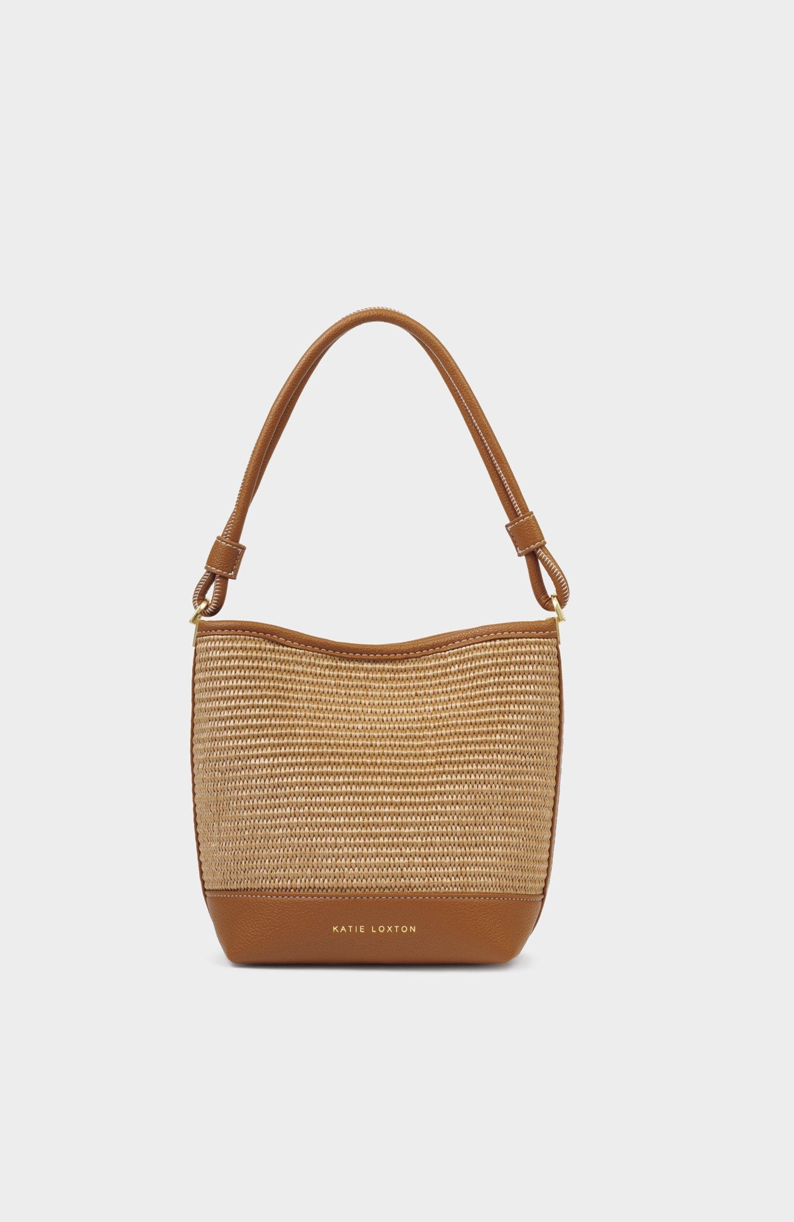 Katie Loxton Sorrento Bucket Bag, Alternate, color, Cognac