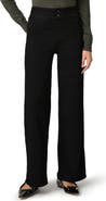 PAIGE Sasha Wide Curved Waistband High Waist Wide Leg Jeans