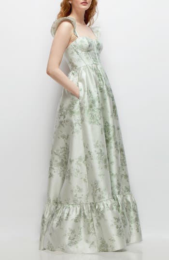 Floral Corset Gown
