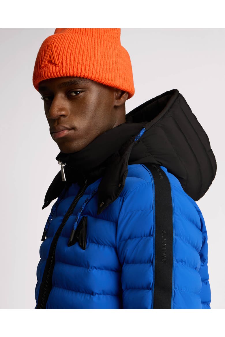 Uriage Lightweight Bomber Puffer, Alternate, color, Cobalt