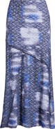 CITY BLUES Lace A-Line Maxi Skirt