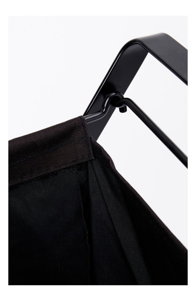 Yamazaki Laundry Hamper, Alternate, color, Black