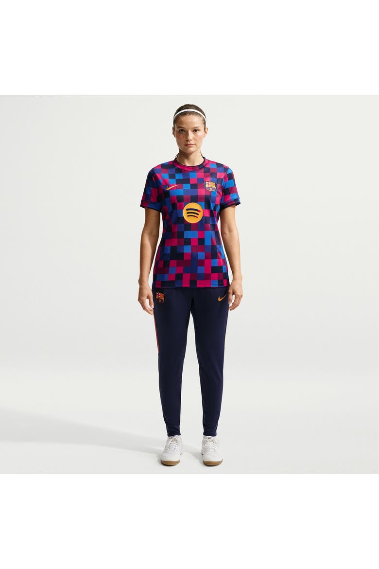 Women's Nike  Red Barcelona 2026/27 Home Pre-Match Top, Main, color, Garnet