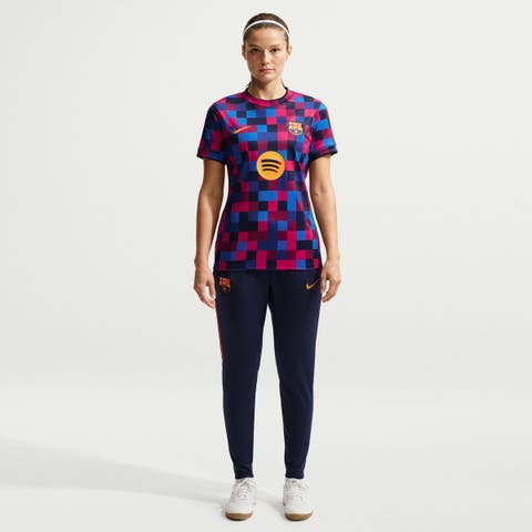 Women's Nike  Red Barcelona 2026/27 Home Pre-Match Top