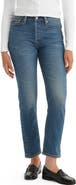 Levi's Wedgie High Waist Straight Leg Jeans