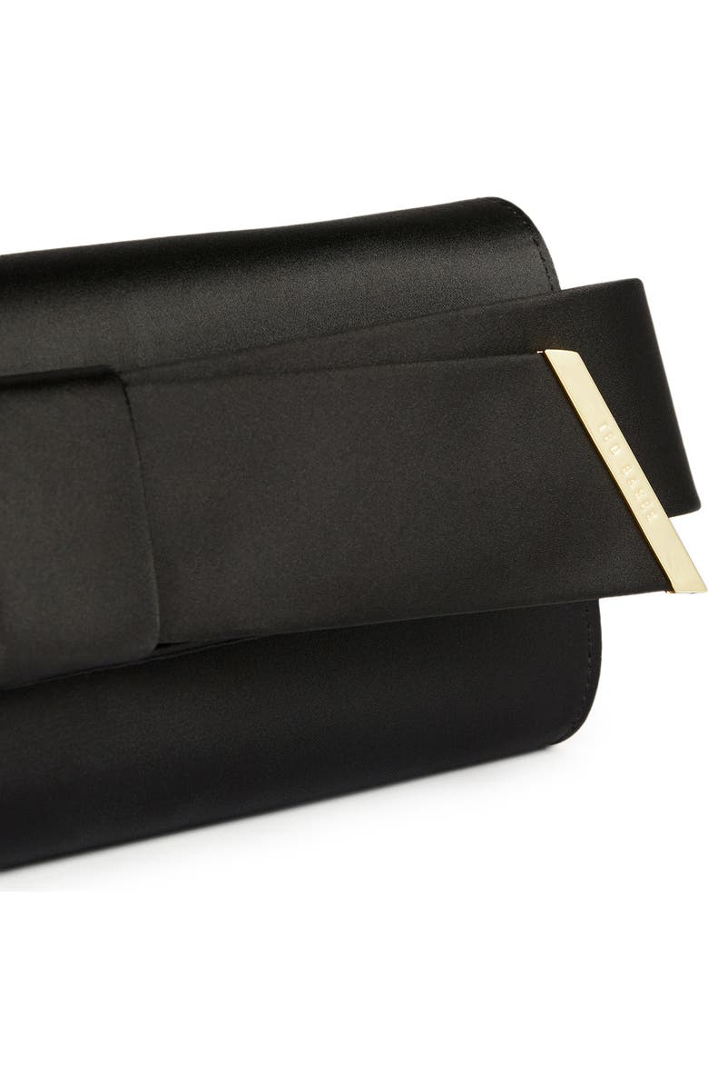 Ted Baker London Bow Crossbody Bag, Alternate, color, Black