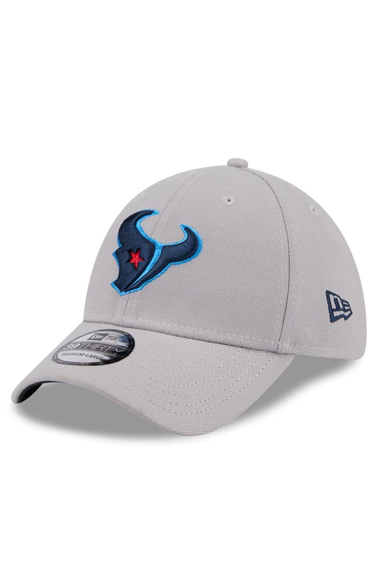 New Era Men's New Era Gray Houston Texans Standard 39THIRTY Flex Hat, Alternate, color, 