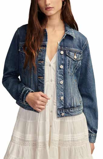 Lucky Brand Tomboy Denim Trucker Jacket