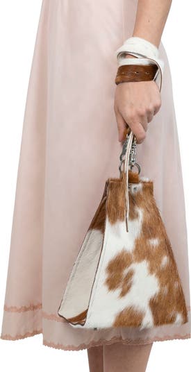 Nomad Genuine Calf Hair Convertible Shoulder Bag