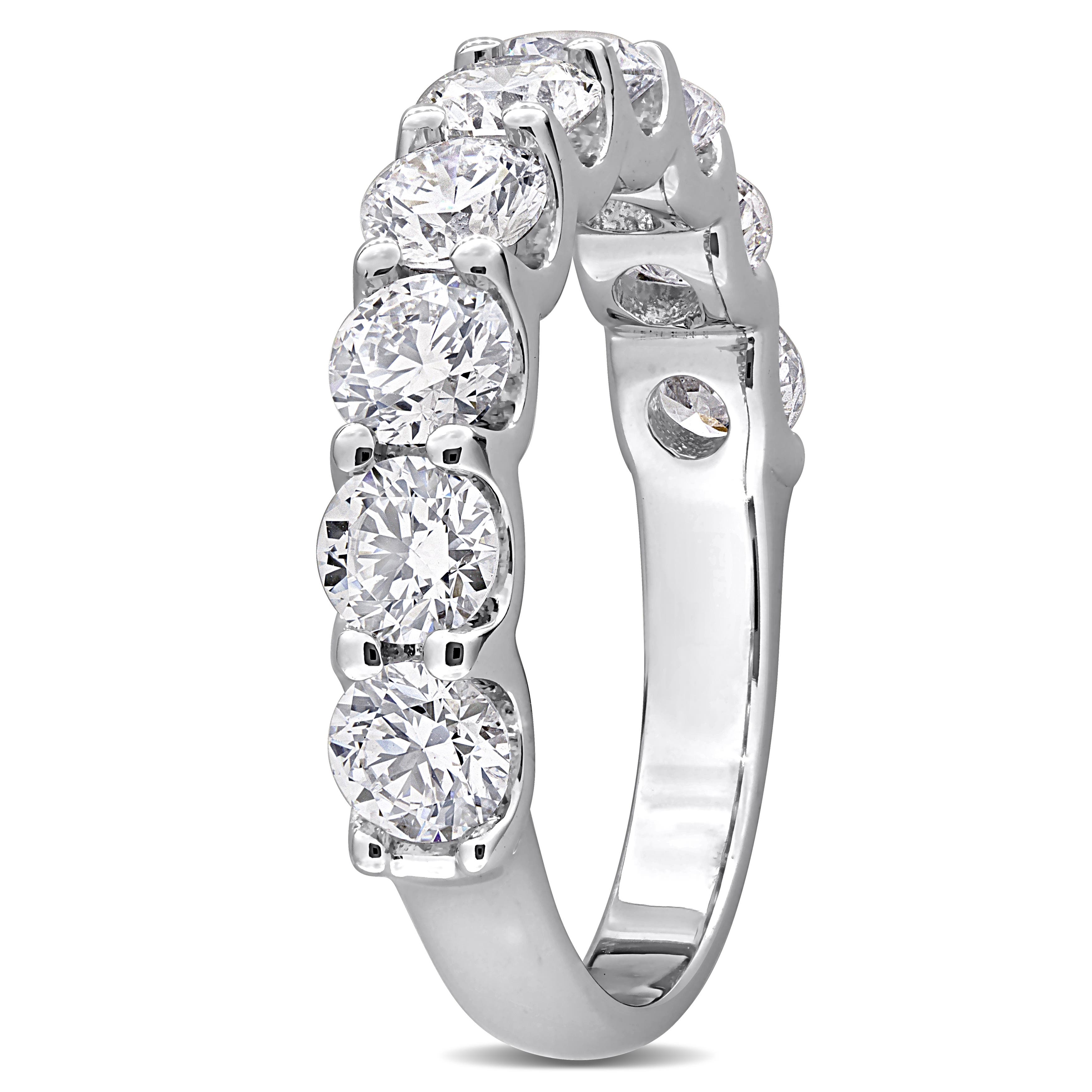 Julianna B. 2-1/4 CTW Lab Grown Diamond Anniversary Band (Women ...