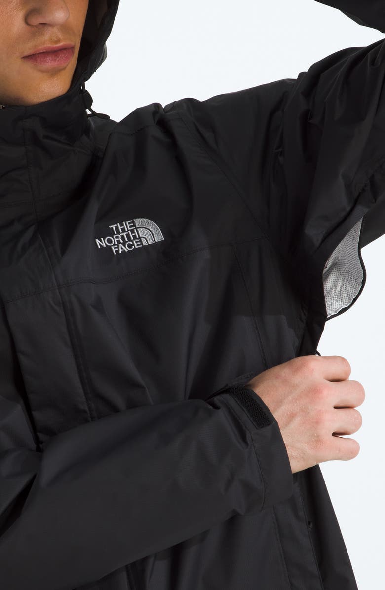 The North Face Venture 2 Hooded Waterproof Rain Jacket, Alternate, color, Tnf Black