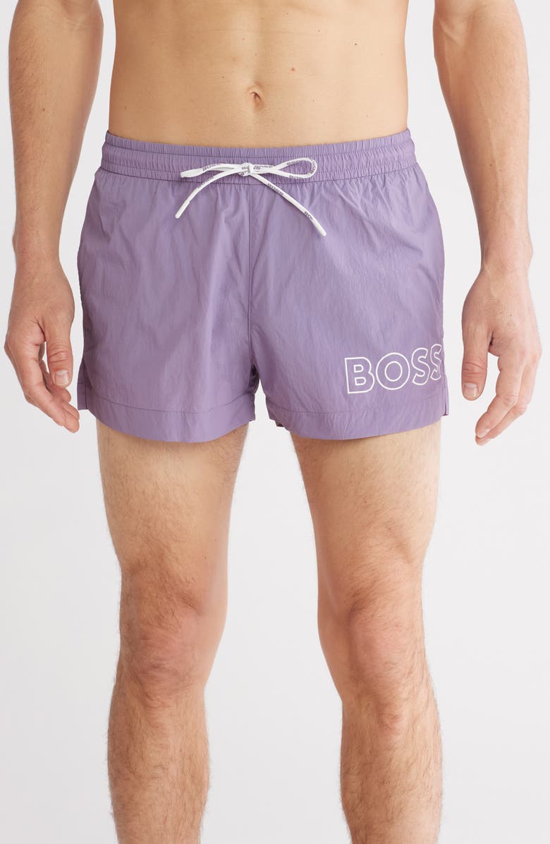 BOSS Mooneye Swim Shorts, Main, color,