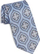 Nordstrom Moroccan Tile Print Silk Tie