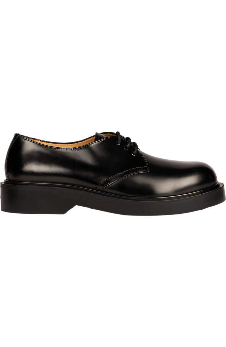 SANDRO Patent leather derbies, Main, color, Black