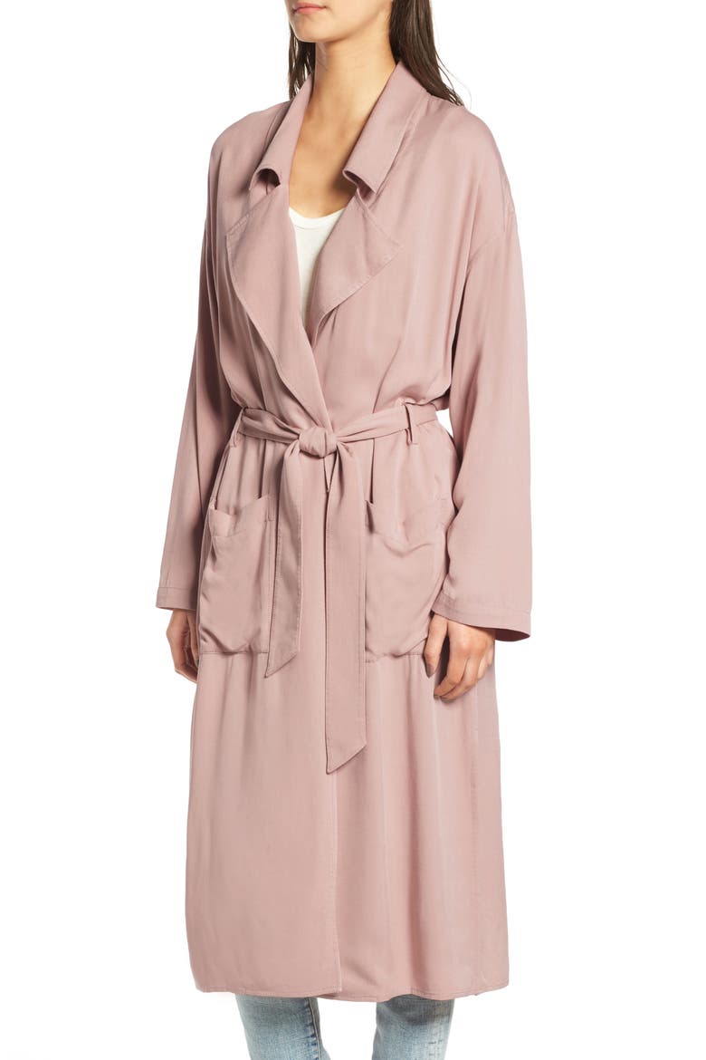 Duster Jacket, Alternate, color, PINK ADOBE