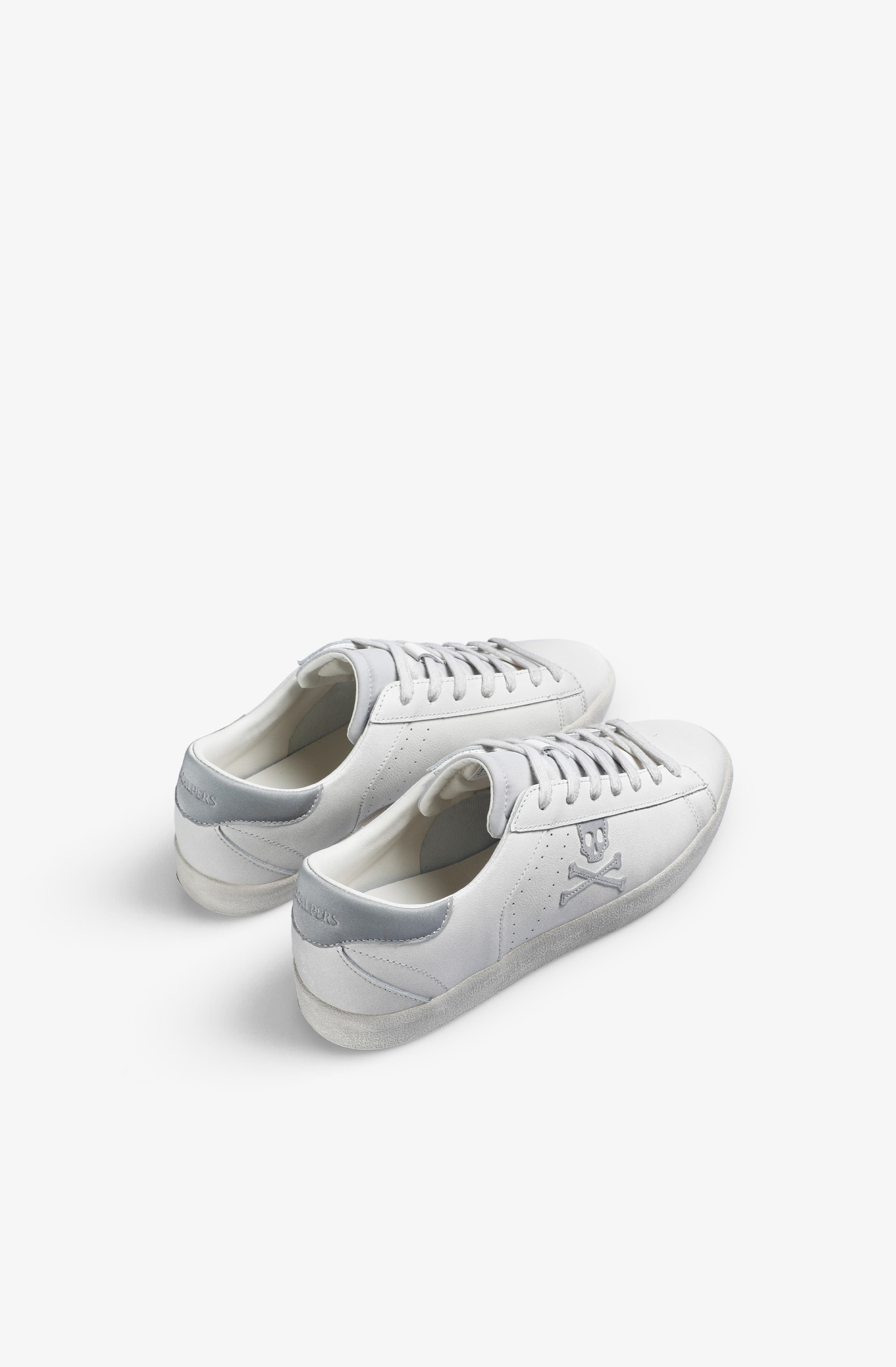 Scalpers Henry Sneakers Woman, Alternate, color, Offwhite-Silver