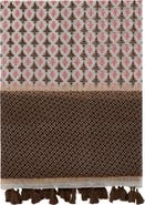 GERARD DAREL Hand Printed Silk Blend Scarf