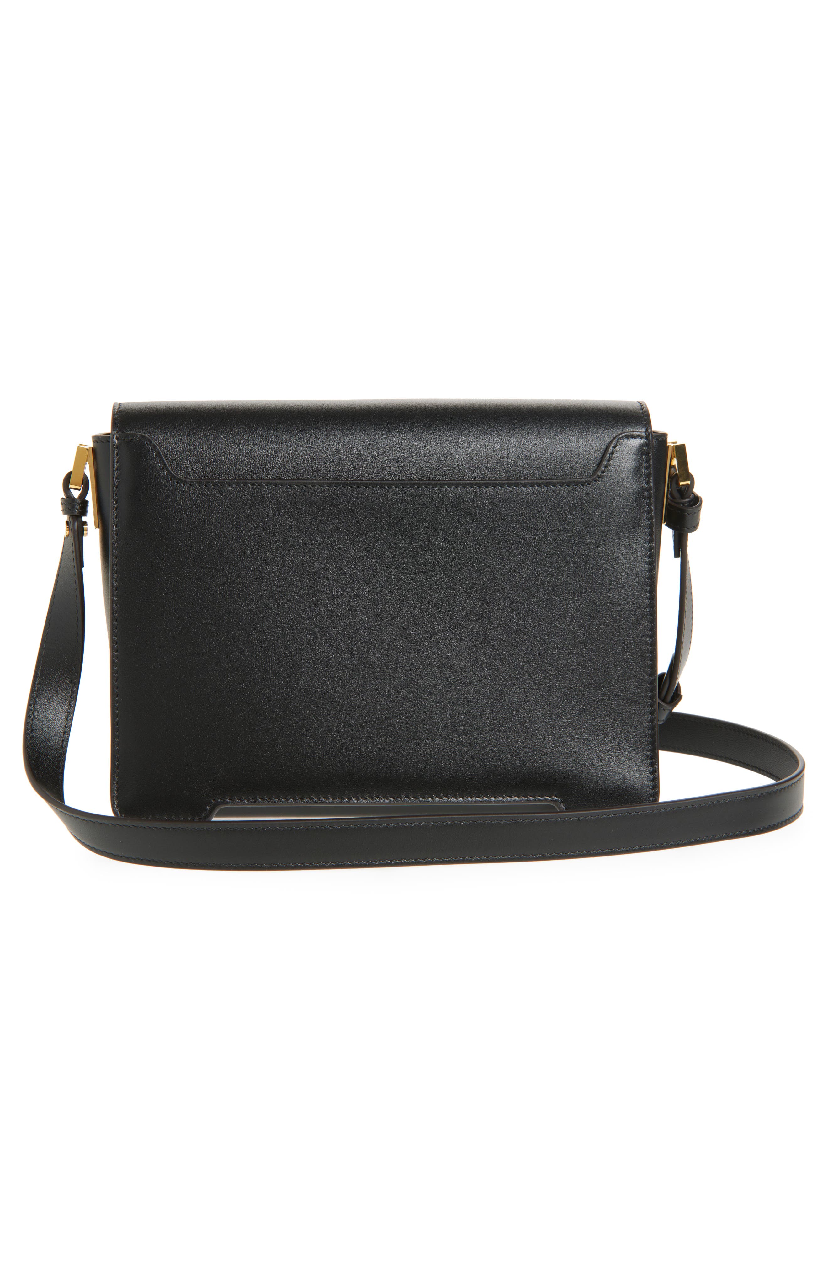 Marni Medium Trunkaroo Leather Shoulder Bag, Alternate, color, 