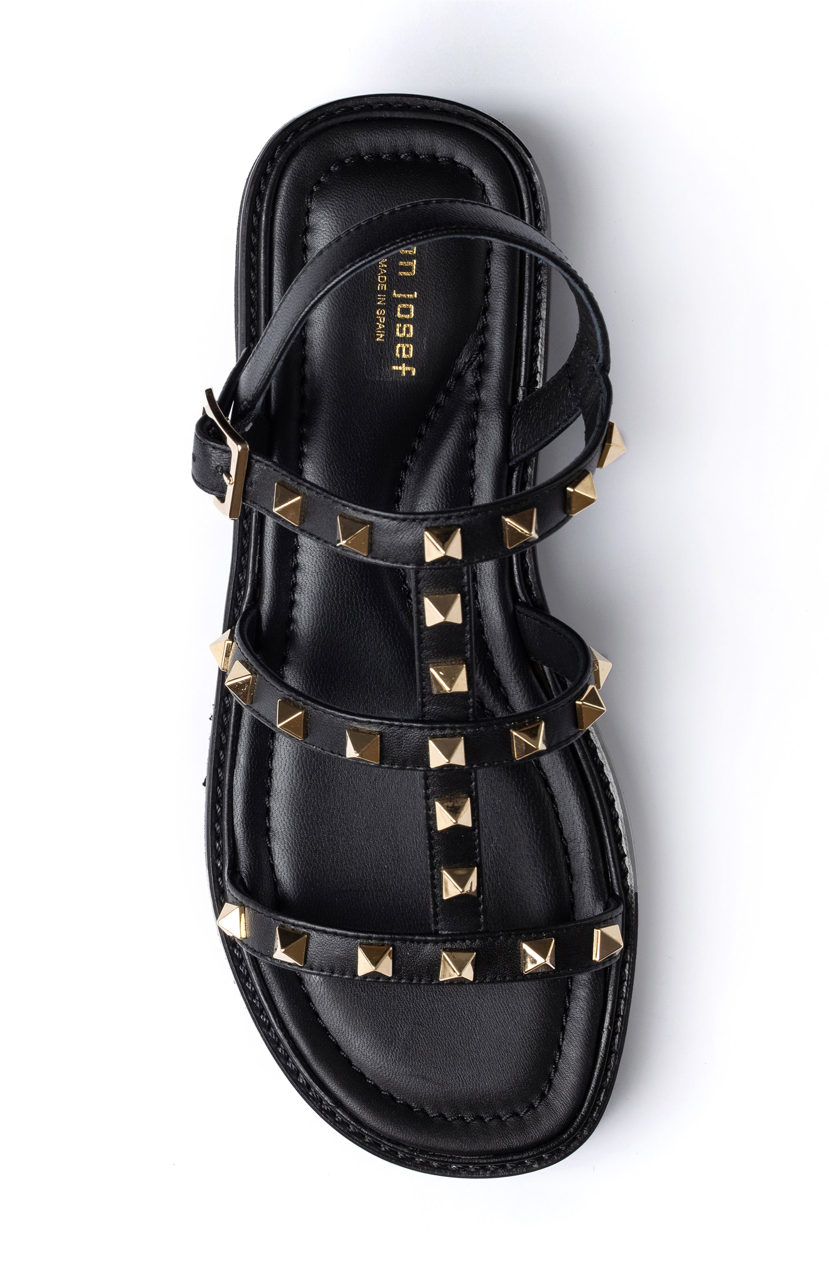 Jon Josef Alcon Studded Platform Sandal, Alternate, color, 