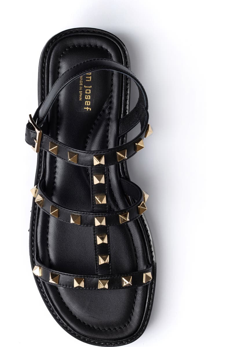 Jon Josef Alcon Studded Platform Sandal, Alternate, color,
