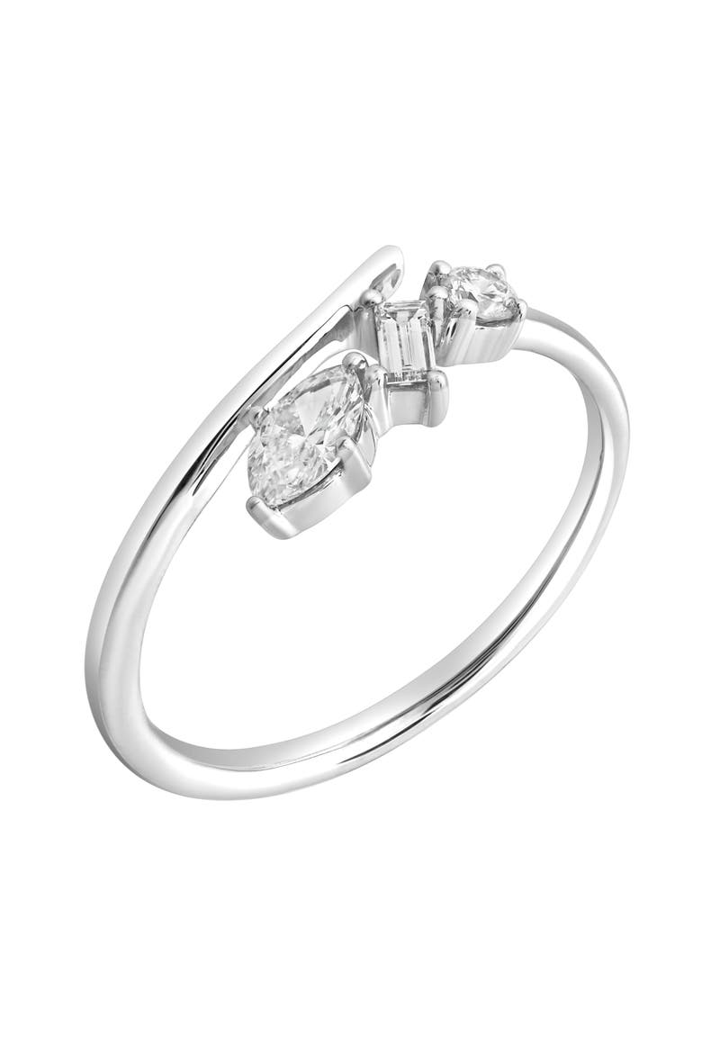 Larys 14K Gold Lab Grown Diamond Ring - 0.35 Ct, Alternate, color, 14K White Gold