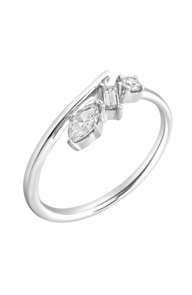 LuvMyJewelry Larys 14K Gold Lab Grown Diamond Ring - 0.25 Ct, Alternate, color, 14K White Gold