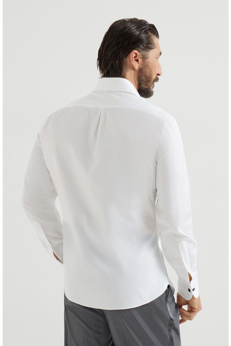 Twill shirt, Alternate, color, White