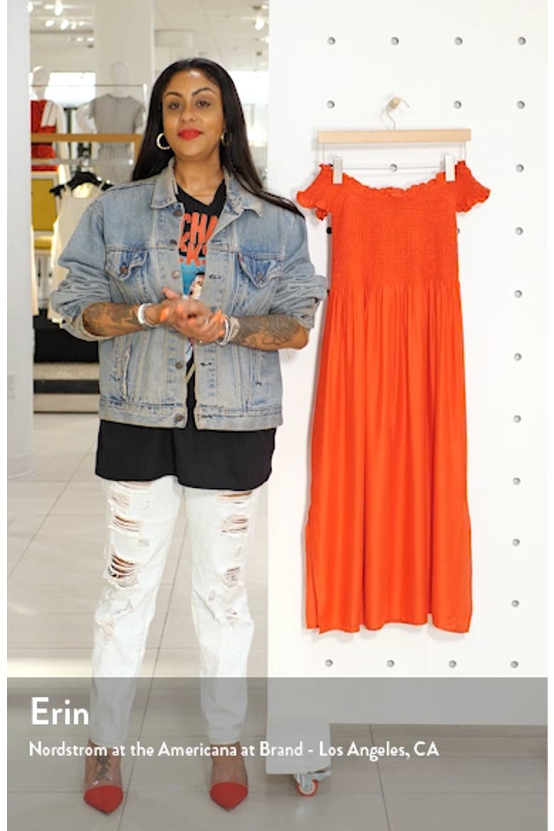 Cindy Off the Shoulder Dress video