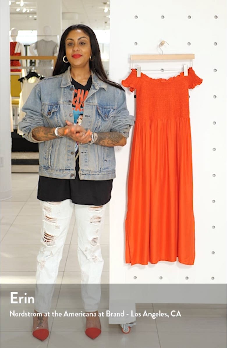 Cindy Off the Shoulder Dress, sales video thumbnail