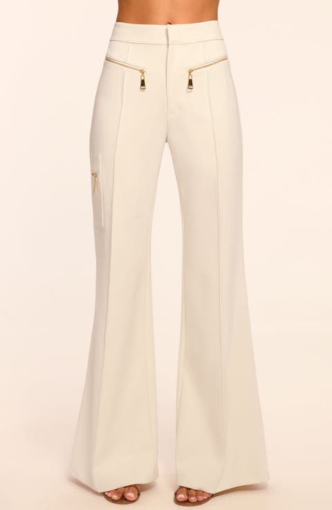 Emory Zip Pocket Flare Leg Pants