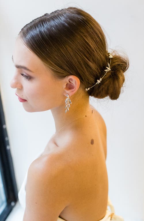 Brides And Hairpins Brides & Hairpins Meara Austrian Crystal & Opal Halo Comb