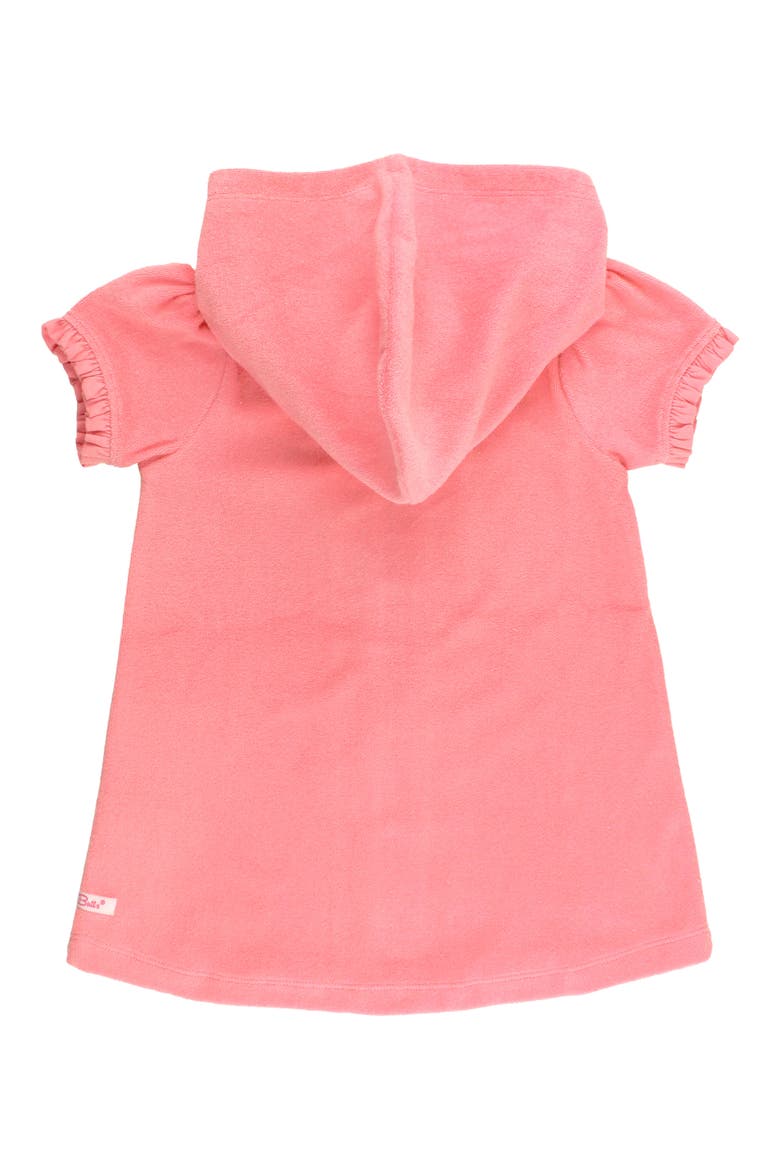 Terry Cloth Swim Cover-Up, Alternate, color, BUBBLEGUM PINK