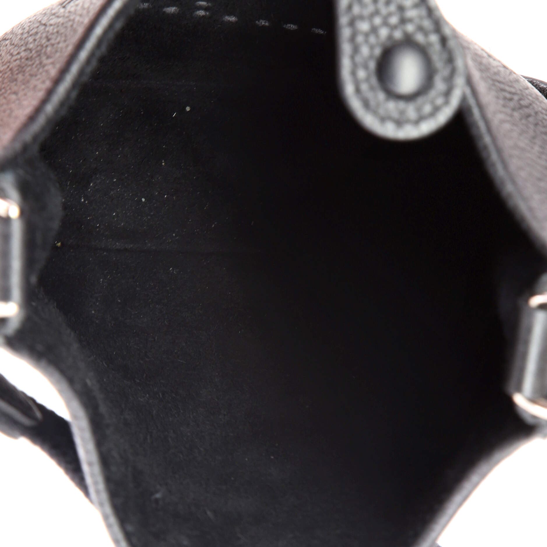 Pre-Owned Hermes Evelyne Bag Gen III Clemence TPM, Alternate, color, Noir